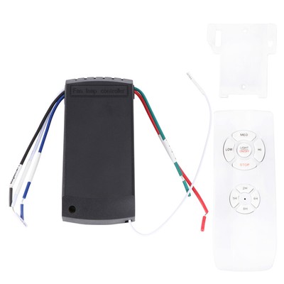  Fan Wireless Speed Regulator Lamp Controller Ceiling Light Receiver Remote