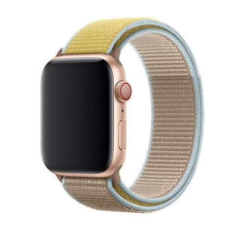 Sport Loop Armband für Apple Watch Ultra 8 7 6 SE 5 4 3 Nylon SportLoop Band DE - Bild 17 von 54