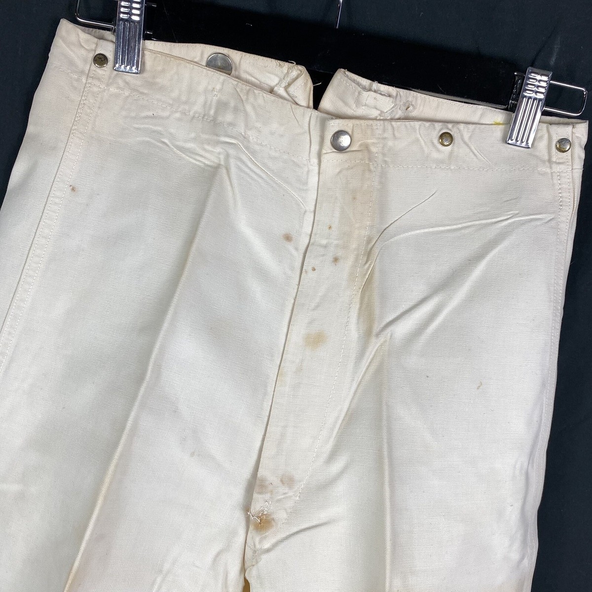 WWII US Army West Point Linen White Dress Pants Named | eBay