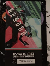 Star Trek Beyond IMAX 3D Limited Edition Regal Ticket #315 of 500 - Rare!