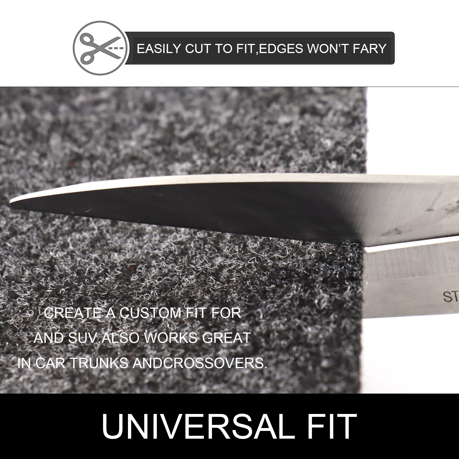 Car Sub Speaker Box Upholstery Trim Trunk Carpet Underfelt