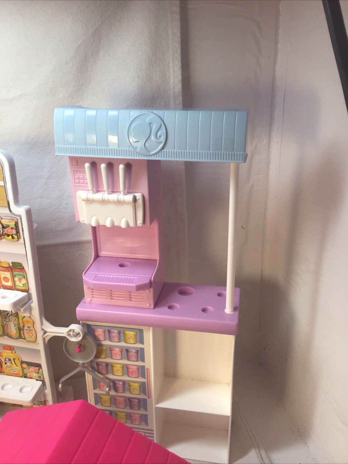 Barbie Mixed Lot of Furniture Parts House, Car, Replacement Items Lot Of 7