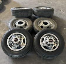 Oem 11-26 Gmc Sierra 3500 Drw Used Steel 17 Wheels 23580r17 Michelin Xc Lt Oem 11-26 Gmc Sierra 3500 Drw Used Steel 17 Wheels 23580r17 Michelin Xc Lt