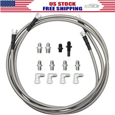 For Th350 Th400 4l60e 4l80e 700r4 200-4r 70 Braided Transmission Cooler Lines For Th350 Th400 4l60e 4l80e 700r4 200-4r 70 Braided Transmission Cooler Lines
