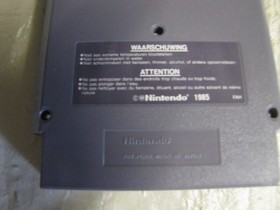 2 x JEU NINTENDO NES SHADOW WARRIORS FAH + SUPER MARIO BROS DUCK HUNT & NOTICE