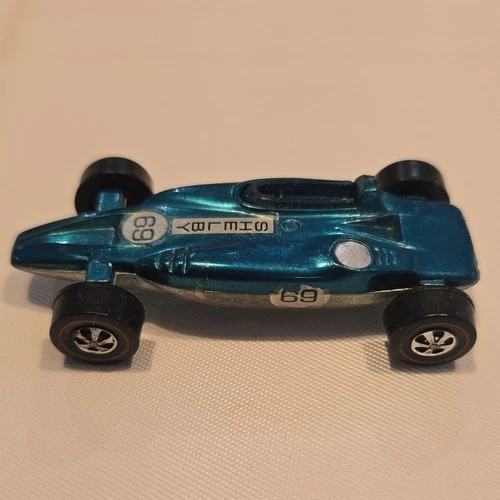 🔥Hot Wheels Redlines Shelby Turbine Shelby 1969 Blue Diecast Car 1:64