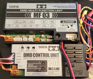 Tamiya DMD T 06 & MF 03 Control Units 1/16 RC Tank Pershing Or Sherman Upgrade