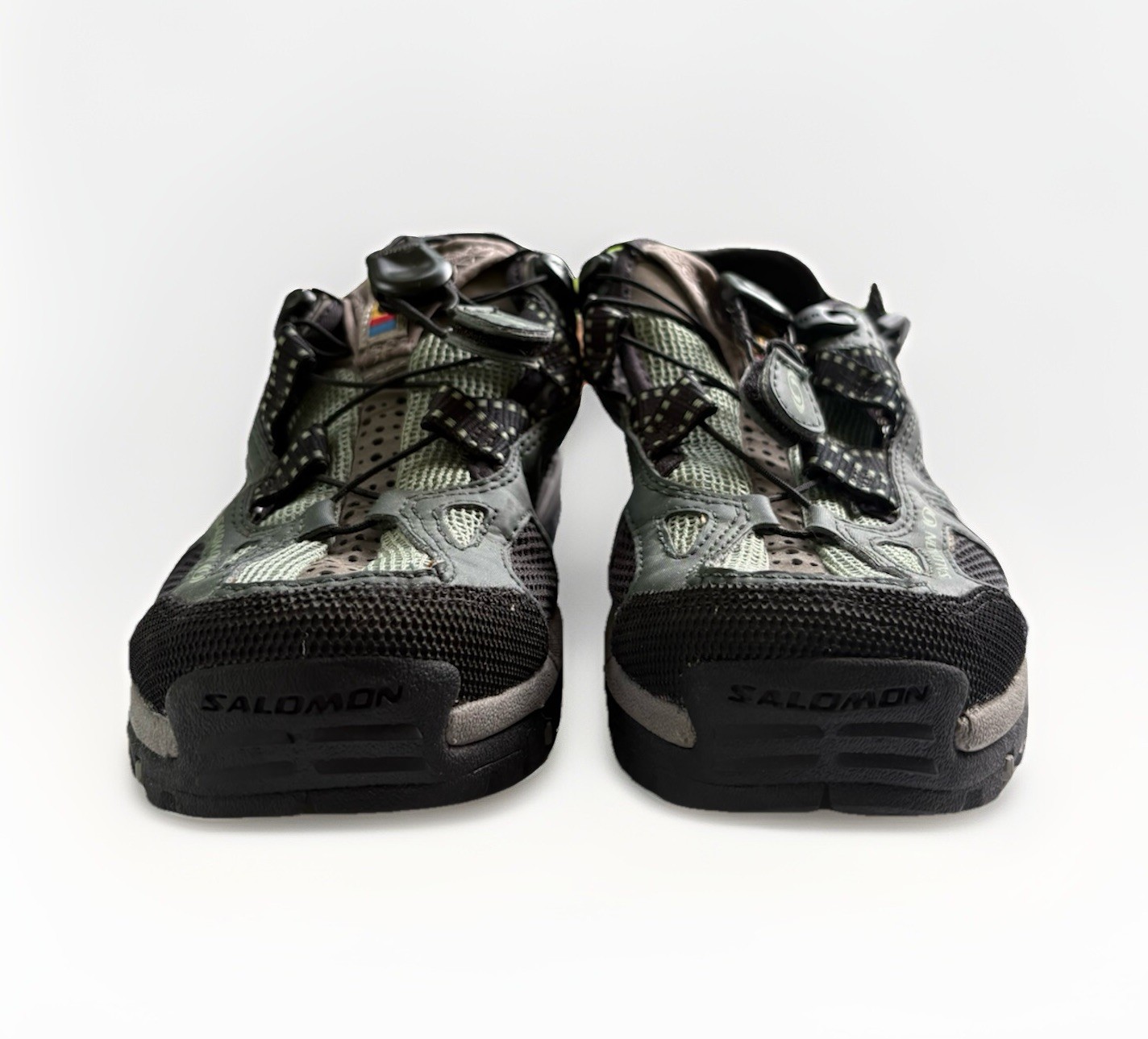 Salomon Contagrip Scarpe da Trail Escursionismo Donna 5.5 Grigio Maglia Running Sneakers