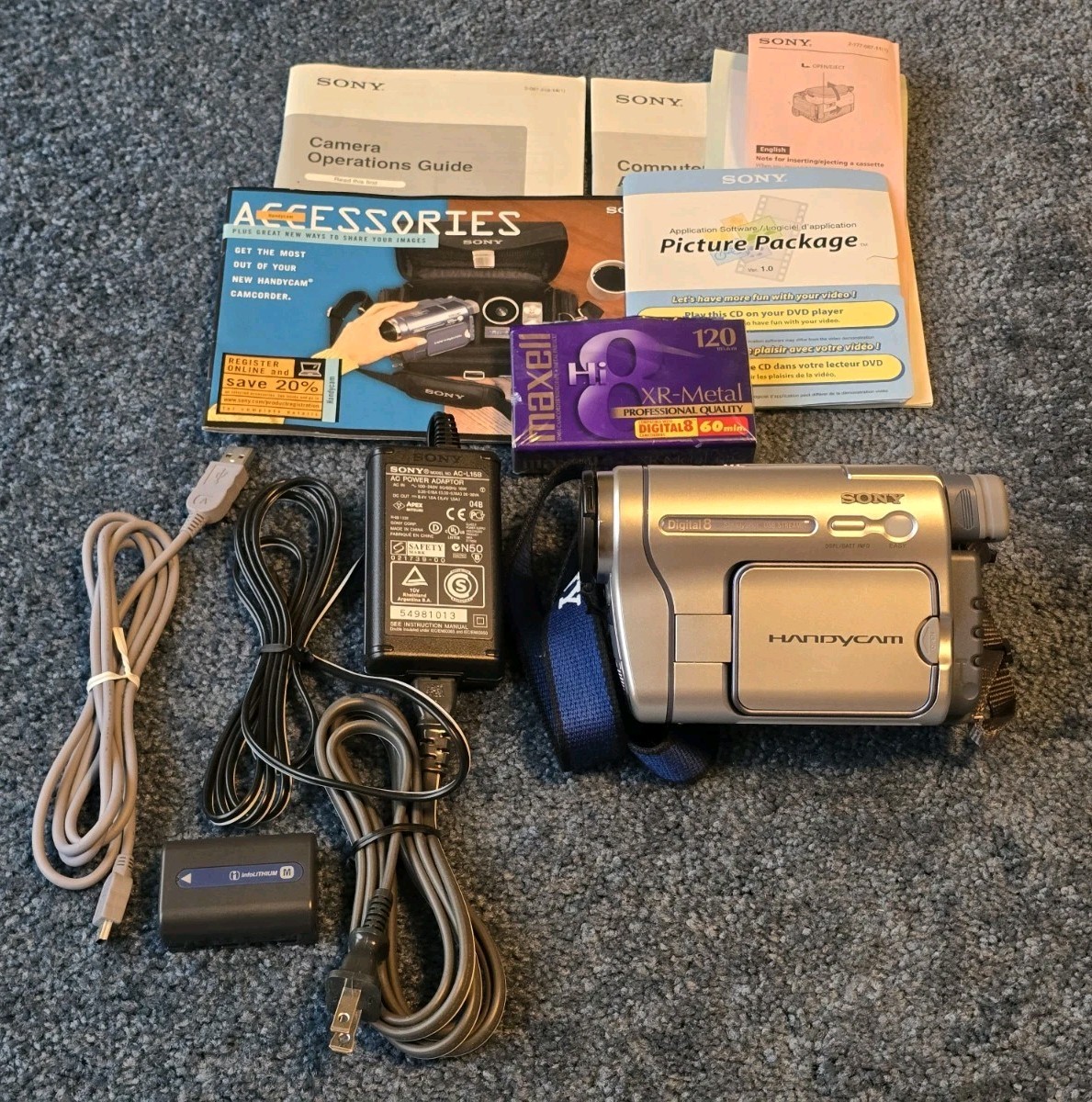 Sony DCR-TRV260 20x Optical Zoom Digital Camcorder - Silver for