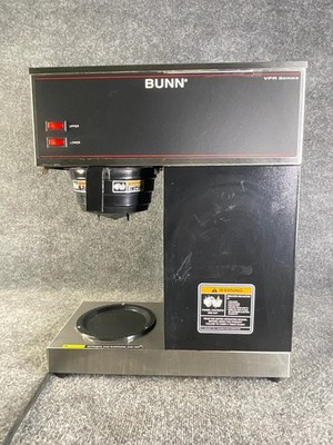 BUNN VPR 33200 Commercial 12-Cup Pourover Coffee Maker Machine Black