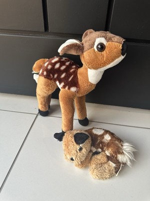 Wild Republic Bambi Hirsch Plüschtier 9 Zoll weich und Baby 