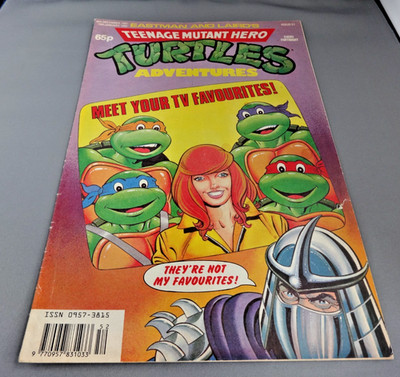 Teenage Mutant Hero Turtles Adventures Comic Issue 51 from 1991/92 - Minor rip