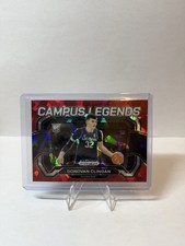 2024 Prizm Draft Picks Campus Legends Red Cracked Ice #9 Donovan Clingan