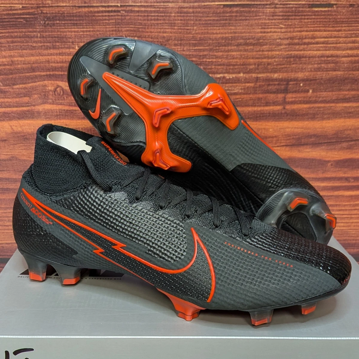 Nike Mercurial Superfly 7 Elite FG Black | eBay