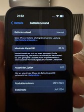 Apple iPhone 15 128GB Schwarz ohne Simlock