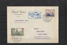 Schweiz Erste Helikopter Post 1948 Z&uuml;rich - Interlaken, 1948 #1092900