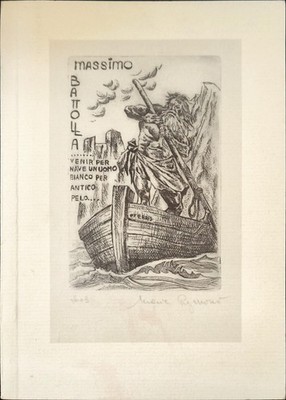 DANTE IN DEN EX LIBRIS - MAXIMUM BATTOLLA - 2003 - EXEMPLAR 203