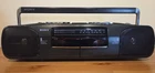 Sony CFS-W303 Boombox Dual Cassette AM/FM Radio Vintage 90s Tested & Working!