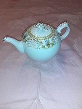 Teekanne Alt Fürstenberg Friederike Blumenkelch 02947 weiß neuwertig