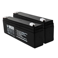  2 Pack 12V 2.3AH SLA F1 Terminal Sealed Lead Acid Battery for Multiple Use
