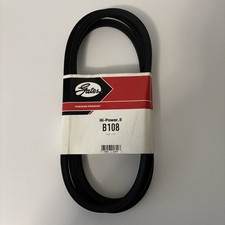 Gates Hi-Power II B108 Industrial V Belt 21/32" x 111" New J0036108 NEW