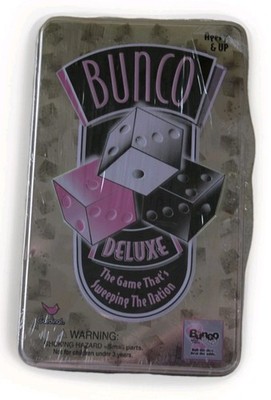 New Cardinal Bunco Deluxe Pink In Tin 2004