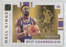 2017-18 Panini Donruss Hall Kings Press Proof Wilt Chamberlain #4 HOF 02v3