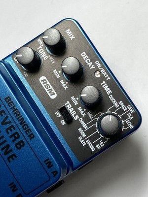 Behringer RV600 Reverb Machine Stereo Digital Rare Guitar Effect