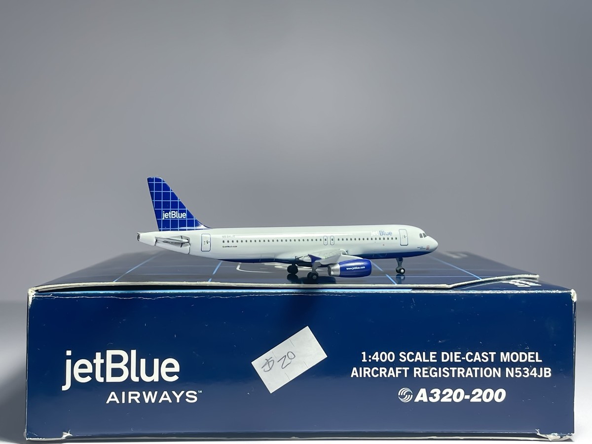 GeminiJets 1 400 JetBlue Airbus A320-200 N534JB GJJBU197D #4 Bada
