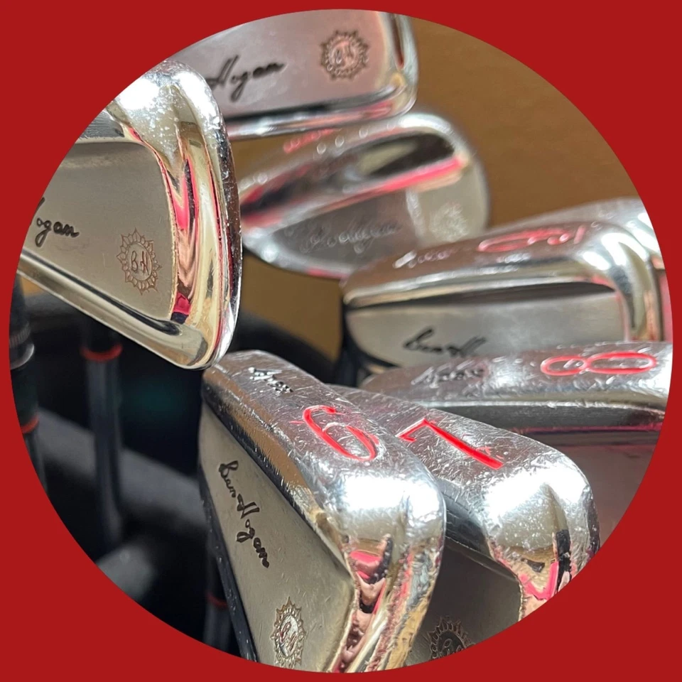 [Lefty / Ben Hogan] APEX Iron Set 9pcs 3-4-5-6-7-8-9-Ew-Sw Flex 3 Original Steel - Image 2 of 4