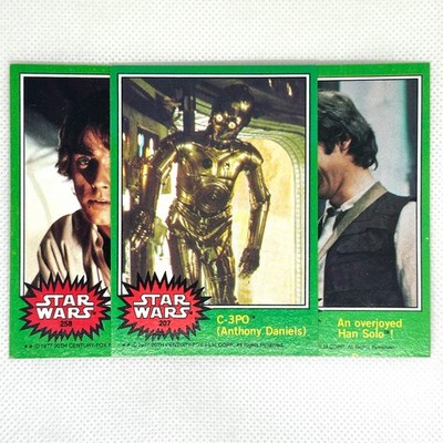 1977 Topps Star Wars Cards Green Series 4   You Pick #199-#264   Buy 4 Save 25%