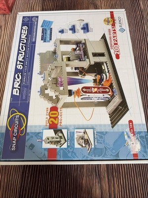 Elenco SC-BRIC1 Snap Circuits Bric Structures Electronics Kit New Open Box
