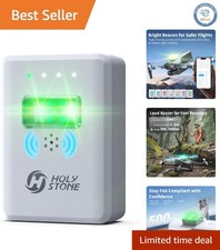 Compact Remote ID Module for Drones: Waterproof GPS & Strobe Light Functionality