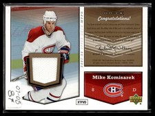 2007-08 Upper Deck Mike Komisarek Montreal Canadiens #406