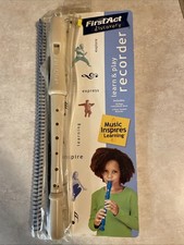 First Act Learn and Play Recorder Flute for Beginners With Flute And Book