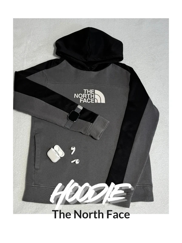 The North Face Sudadera | Size S | Estado: 8/10 | gris oscuro