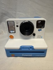 Polaroid One Step 2 Summer Blue I-Type Instant Camera No Charger Tested