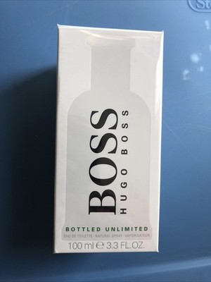 Boss #6 Bottled Unlimited by Hugo Boss 3.3 oz EDT for Men New in Box Imperfect