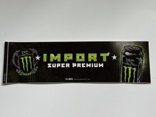 Monster Energy Import Super Premium Decal Sticker
