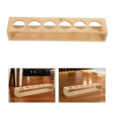 Shot Glass Tray Holder Bar Serving Cups Organizer Glasses Base for