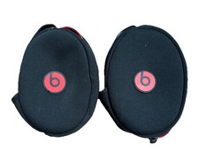 2 Beats By Dr Dre Headphones Zip Carrying Soft Bag Pouch Zipper Case Only