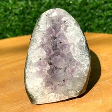 200G Rare Amethyst Geode Crystal Mineral Specimen Energy Healing Reiki
