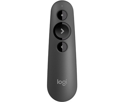 Logitech R500s Laser Presenter Grafit grau, USB/Bluetooth