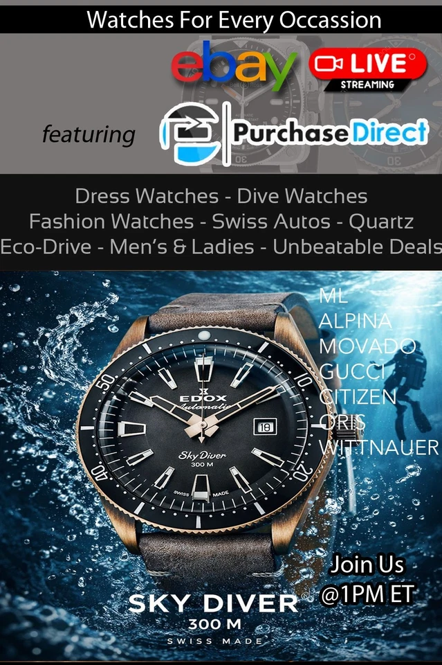 @1pmET Amazing Watch Deals - Fast Shipping - Deals and Surprises (S4E14)