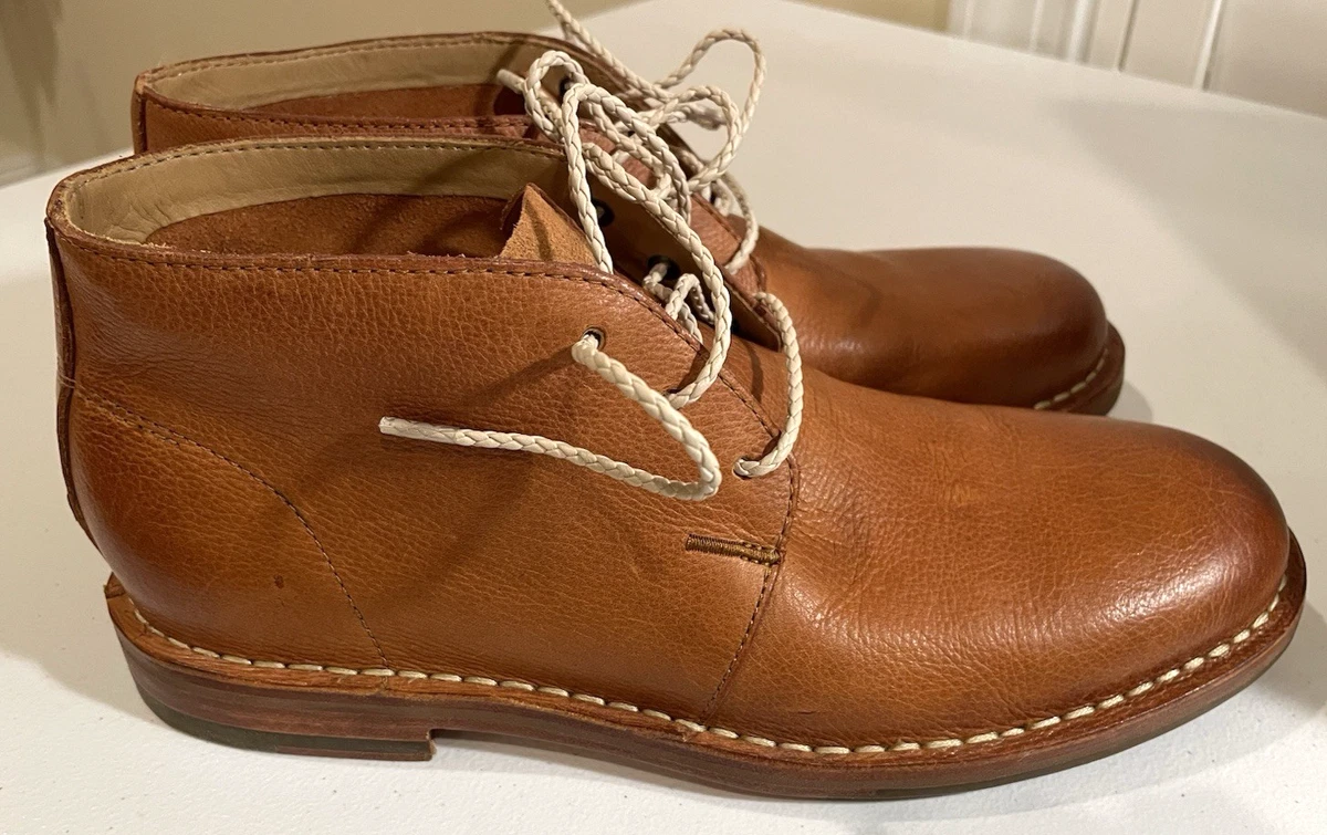 Cole Haan Men’s Cognac Leather Chukka Boots Size 7M Lace-Up Casual Dress Boot Men main image 4