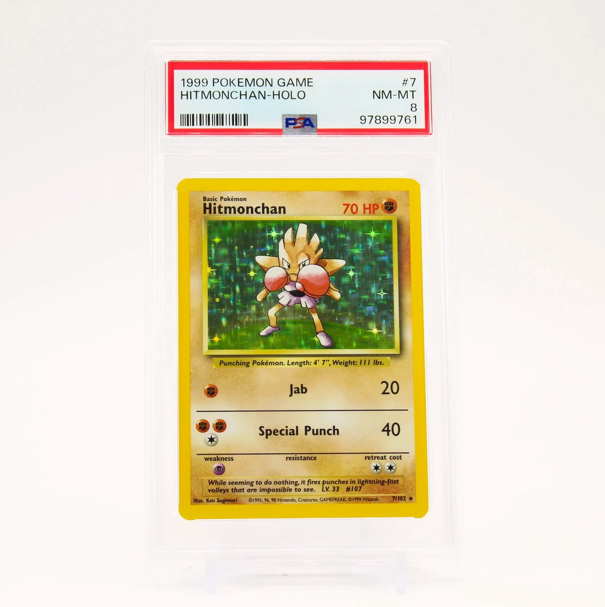 Pokémon TCG Professional Sports Authenticator (PSA) Grade 8