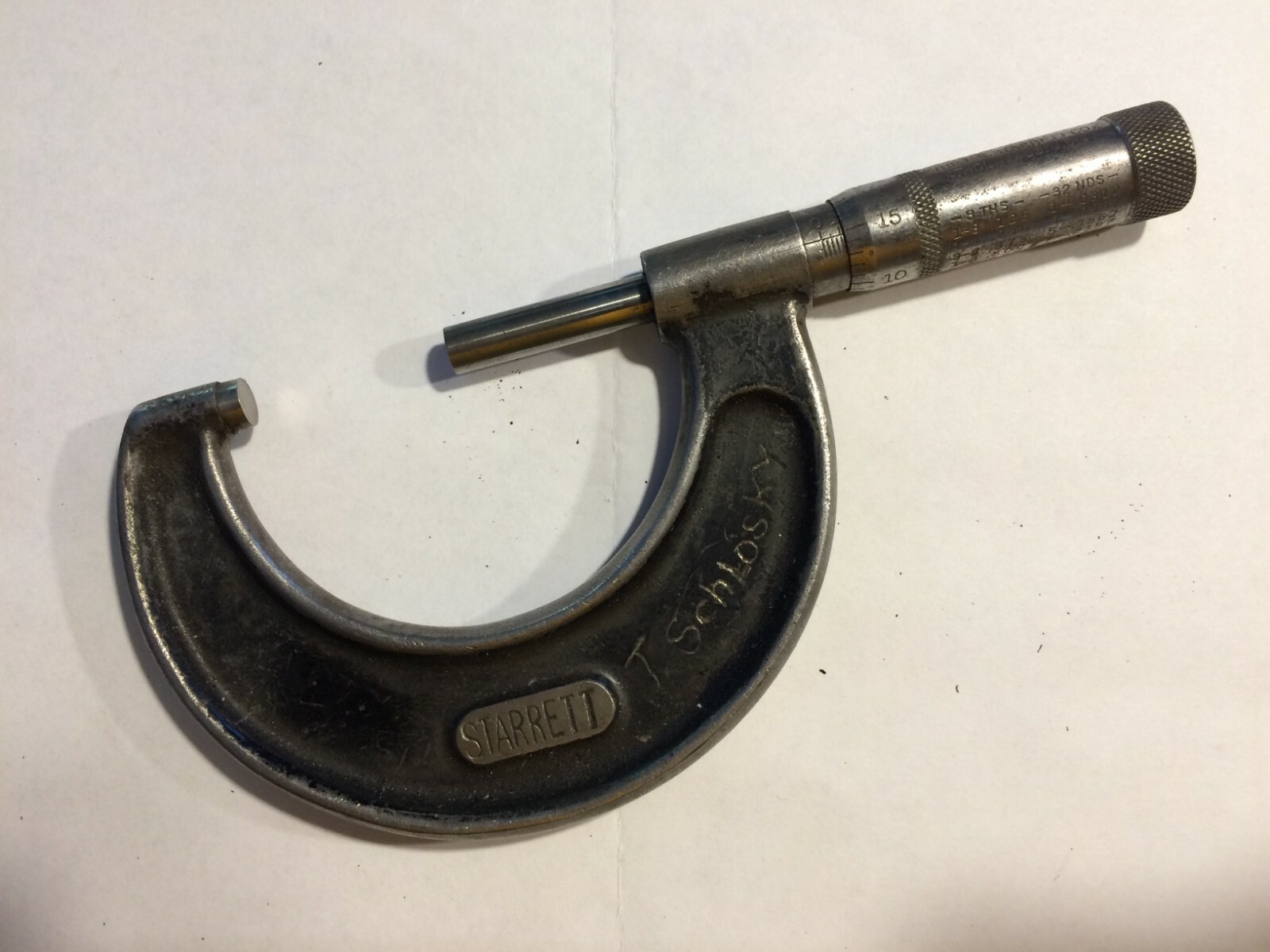 Starrett 12" micrometer eBay