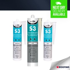 Bondit S3 Premium Grade Sanitary Silicone Sealant Fungal Mould Resistant 310ml