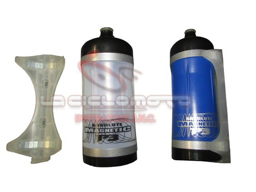 KIT BORRACCIA + PORTABORRACCIA MAGNETICA 500 ml BICI BIKE BLU BIANCO | eBay