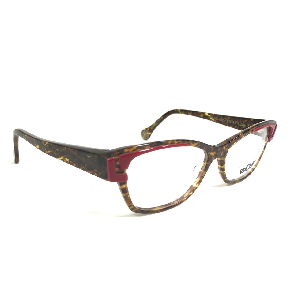 Оправы для очков BOZ от JF Rey WHAT 9535 коричневый гепардовый принт красные 52-14,5-135 - Изображение 2 из 4